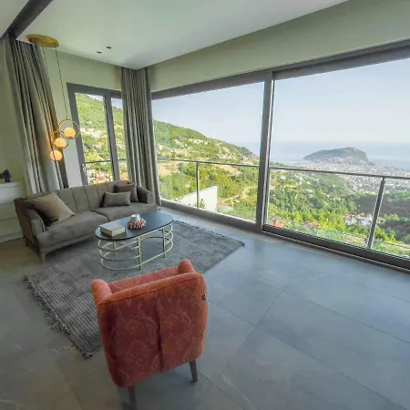 5 Star Alanya Mansion With Majestic Sea And Castle Views, White Wings Mansion 1001