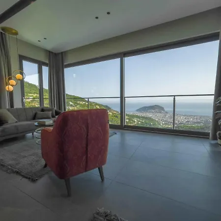 5 Star Alanya Mansion With Majestic Sea And Castle Views, White Wings Mansion 1001 فيلة ألانيا