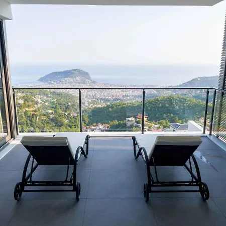 5 Star Alanya Mansion With Majestic Sea And Castle Views, White Wings Mansion 1001 ألانيا