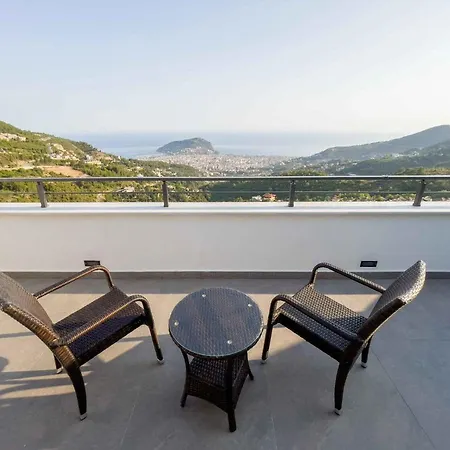 5 Star Alanya Mansion With Majestic Sea And Castle Views, White Wings Mansion 1001 فيلة ألانيا