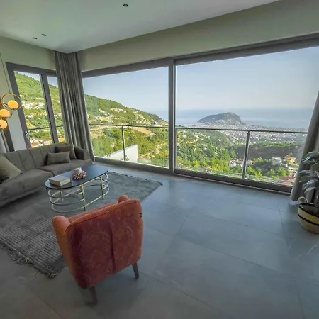 5 Star Alanya Mansion With Majestic Sea And Castle Views, White Wings Mansion 1001 فيلة *