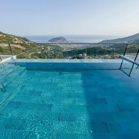 5 Star Alanya Mansion With Majestic Sea And Castle Views, White Wings Mansion 1001