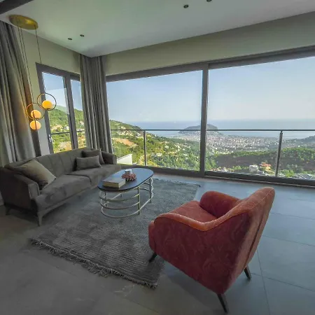 5 Star Alanya Mansion With Majestic Sea And Castle Views, White Wings Mansion 1001 *